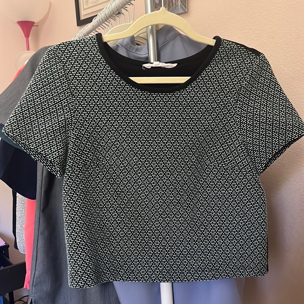 BCBGeneration cropped shirt